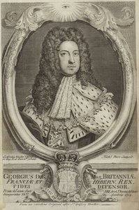 Portrét Jiřího I. Velké Británie z Irska od Godfrey Kneller
