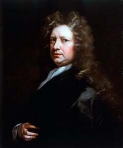 Portrét Thomas Betterton (1635-1710), herec, obraz Godfrey Kneller (1646-1723), olej na plátně od Godfrey Kneller