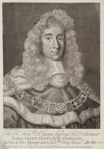 Sir George Jeffreys, velšský soudce od Godfrey Kneller