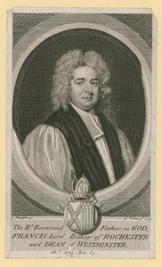 Pravý ctihodný otec v Bohu, Francis Lord biskup z Rochesteru a děkan z Westminsteru od Godfrey Kneller