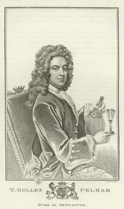 Thomas Holles Pelham, vévoda z Newcastlu od Godfrey Kneller