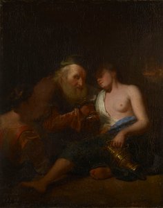 Lot a jeho dcery od Godfried Schalcken