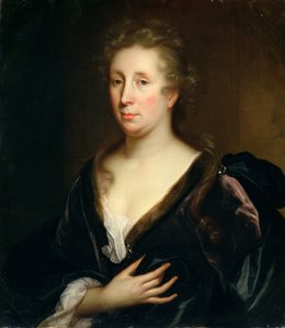 Portrét umělkyně Rachel Ruysch od Godfried Schalcken