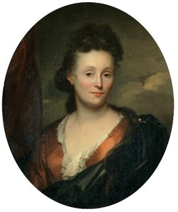 Portrét umělcovy manželky Francoise van Diemen od Godfried Schalcken
