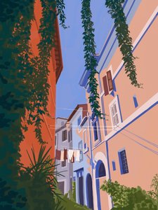 Okouzlující evropská ulice od Goed Blauw