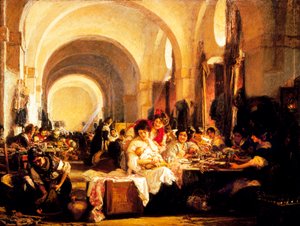 "Výrobci doutníků", obraz Gonzalo Bilbao y Martinez