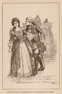 Ilustrace k The History of Henry Esmond od Thackeraye od Gordon Frederick Browne