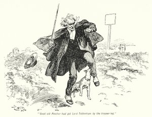 Ilustrace k Příběhu hledačů pokladů od E Nesbita (litho) od Gordon Frederick Browne