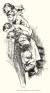 Ilustrace k Příběhu hledačů pokladů od E Nesbita (litho)