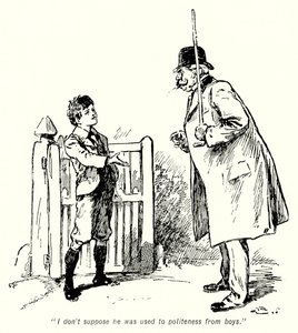 Ilustrace k Příběhu hledačů pokladů od E Nesbita (litho) od Gordon Frederick Browne