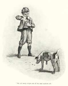 Ilustrace k Příběhu hledačů pokladů od E Nesbita (litho) od Gordon Frederick Browne