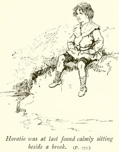 Nelson jako chlapec od Gordon Frederick Browne