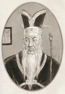 Konfucius, z Živé biografie náboženských vůdců od Gordon Ross