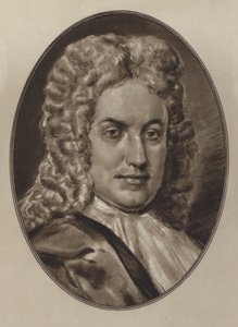 Daniel Defoe (litho) od Gordon Ross