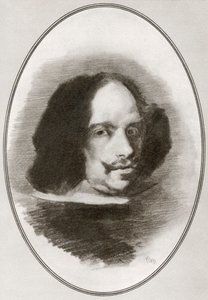 Diego Rodriguez de Silva y Velazquez, z Živé biografie velkých malířů od Gordon Ross