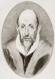 Domenikos Theotokopoulos, El Greco, z Živé biografie velkých malířů. od Gordon Ross
