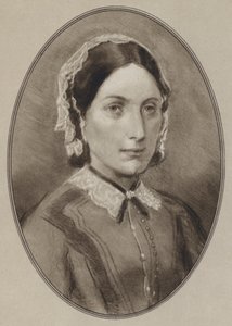 Florence Nightingale (litho) od Gordon Ross