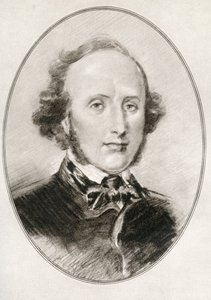 Jakob Ludwig Felix Mendelssohn Bartholdy, z Živé biografie velkých skladatelů od Gordon Ross
