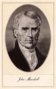 John Marshall , americký státník a právník, počátek 20. století.
