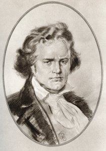 Ludwig van Beethoven, z Živé biografie velkých skladatelů od Gordon Ross
