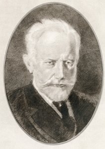 Petr Iljič Čajkovskij z Živé biografie velkých skladatelů od Gordon Ross