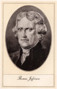 Thomas Jefferson, třetí prezident Spojených států, počátek 20. století od Gordon Ross