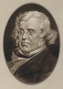 William Makepeace Thackeray (litho) od Gordon Ross