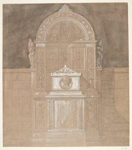Epitaf pro barona C. F. von Rumohra 1845 od Gottfried Semper