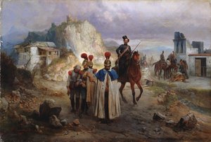 Zajatí francouzští muži v roce 1814, 1885