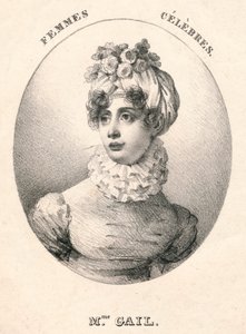 Mme. Gail, počátek 19. století.
