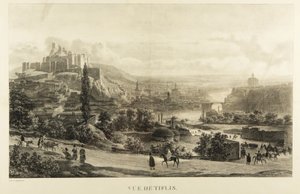 Pohled na Tiflis, 1830