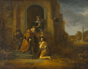 Návrat marnotratného syna, cca 1640-1642 od Govaert Flinck