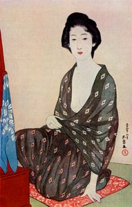 Japonka v letních šatech, 1920 1930.