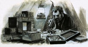 Alexander Humboldt byl bohatý badatel (kvaš na papíře) od Graham Coton