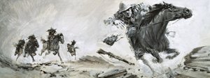 Plukovník Meinertzhagen upustil svůj batoh na dohled od nepřítele. od Graham Coton