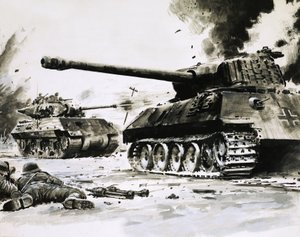 Tanky v ulicích od Graham Coton