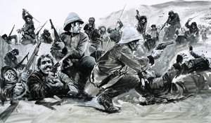 Afghánci se chopili příležitosti a zničili britskou armádu. od Graham Coton