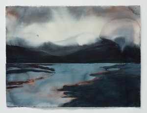 Fjord 2, 2025 (akvarel)