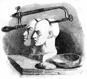 Ilustrace ke knize Gulliverovy cesty, kterou napsal Jonathan Swift