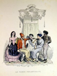 "Filantropický princ" od Grandville