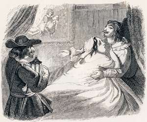 Manžel, manželka a zloděj - Bajky od La Fontaine od Grandville