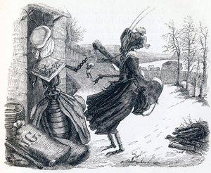 cikáda a mravenec - Bajky od La Fontaina od Grandville