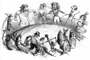 Ilustrace k románu "Un Autre Monde" od Henriho Fourniera