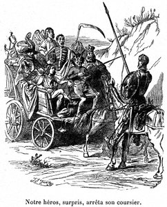 Ilustrace k Cervantesovým dobrodružstvím Dona Quijota