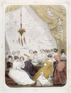 Ladies Study Astronomy - od Grandville od Grandville