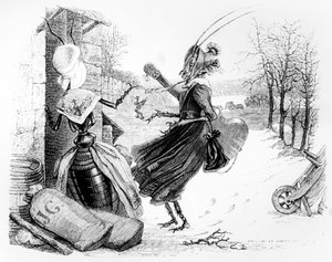 Cikáda a mravenec, ilustrace k 