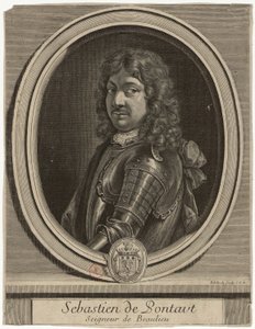 Edelinck - Sebastien de Pontaut Seigneur de Baulieu od Gérard Edelinck