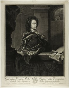 Hyacinthe Rigaud od Gérard Edelinck