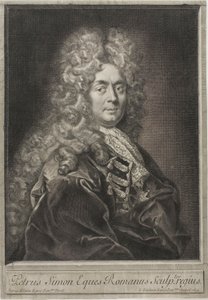 Pierre Simon, rytec od Gérard Edelinck