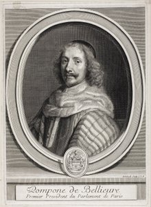 Pompon de Bellièvre od Gérard Edelinck